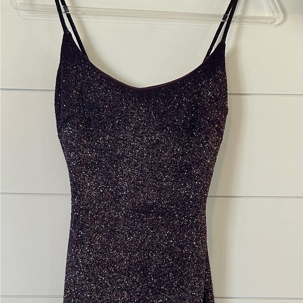 Windsor dark purple Sparkle dress